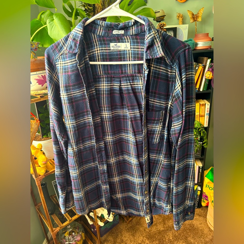 Hollister Boyfriend Flannel